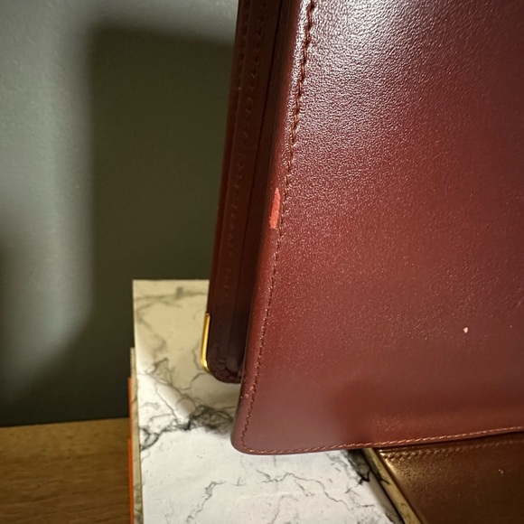 Cartier Embossed Leather Clutch - Picture 4 of 10